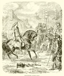 Vercingetorix vor Caesar