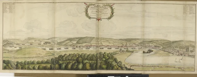 Blick vom Kirchturm der Finsbury-Kirche in Richtung Chatham