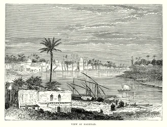 Ansicht von Bagdad