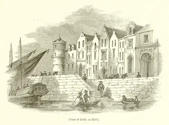 Ansicht von Leith, 1650