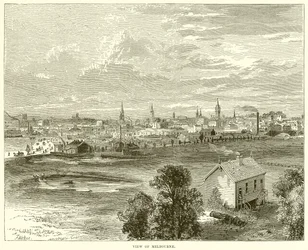 Ansicht von Melbourne