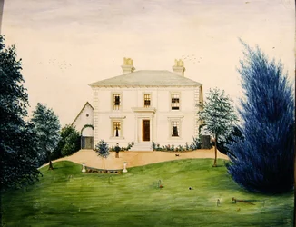 Ansicht einer Landvilla