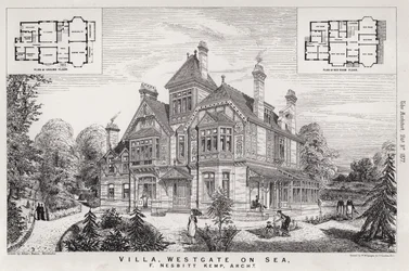 Villa, Westgate on Sea (Gravur)