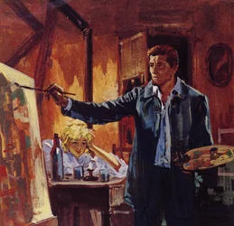 Vincent Van Gogh zog nach Den Haag, wo er zu malen begann