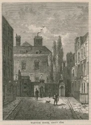 Warwick House, London, um 1810
