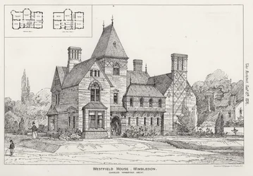 Westfield House, Wimbledon (Gravur)
