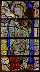 Fenster Clsty N1, Darstellung der Verkündigung