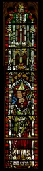 Fenster N3 mit St. Gregor
