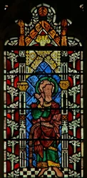 Fenster mit Darstellung von Jesaja