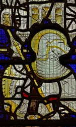 Fenster S2 mit St. Georg