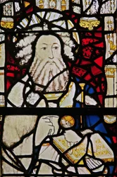 Fenster S2 mit St. Johannes dem Täufer