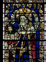 Fenster w12 mit König Edwin