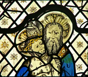 Fenster w45 mit der Dreifaltigkeit