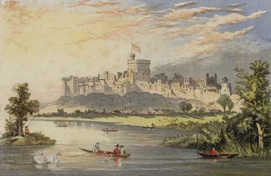 Windsor Castle von der Themse