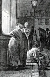 Frauen und Gin trinken, 19. Jahrhundert