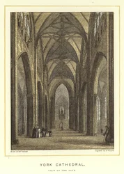 Kathedrale von York, Blick auf das Kirchenschiff