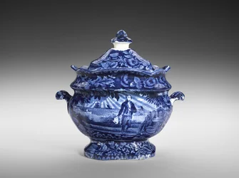 Zuckerschale, ca. 1818-46