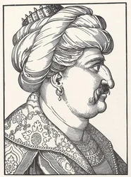 Porträt von Sultan Suleiman I. dem Prächtigen