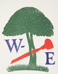 Plakat für die Gesellschaft der Holzstecher