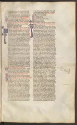 Vollseite: Text mit Initiale