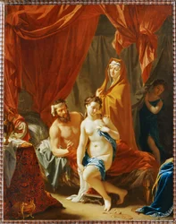 Sarah stellt Hagar Abraham vor