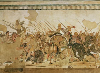 Die Alexanderschlacht (Mosaik)