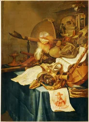 Eitelkeit mit einer königlichen Krone