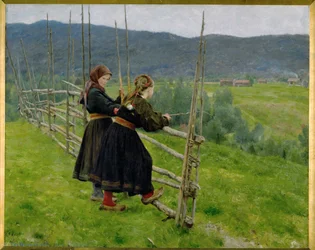 Auf der Ebene. 1883