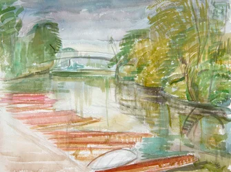 Punts auf dem Cherwell