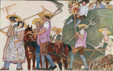 Festzug, Der Heuwagen