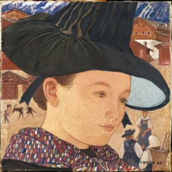 Kleine Saviéserin mit Hut