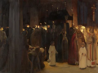 Das Begräbnis von William Canynges in der Redcliffe Kirche