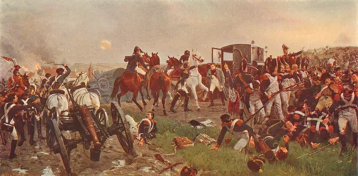 Am Abend der Schlacht von Waterloo, 1879