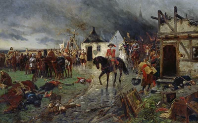 Wallenstein: Eine Szene aus dem Dreißigjährigen Krieg