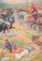 Die Rüstung von Pyrrhus war reicher und schöner als die seiner Soldaten