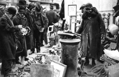 Alter Eisenmarkt am Boulevard Richard Lenoir, Paris, 1931