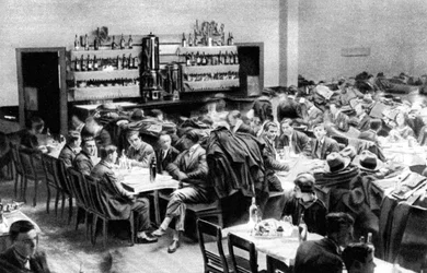 Restaurant für Studenten, Paris, 1931