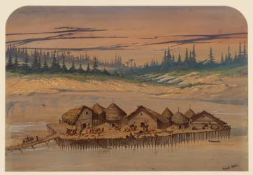 Prähistorisches Dorf, 1871