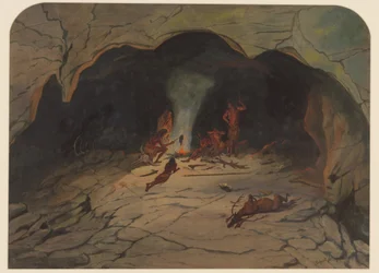 Prähistorische Szene, 1871