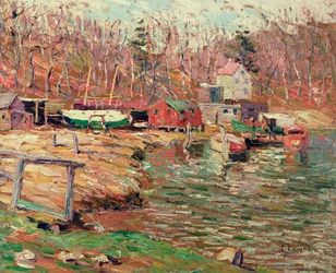 Harlem River Szene