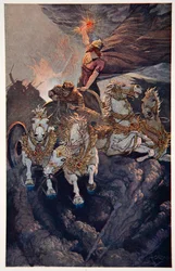 Merodach zieht aus, um Tiamat anzugreifen, 1915