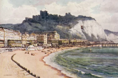 Dover Castle und Marine Parade