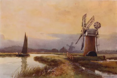 Entwässerungsmühlen an der Ant