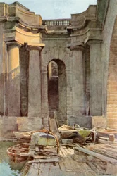 Flusstreppe, Waterloo Bridge