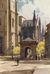 Das Alte Brunnenhaus und Pfarrkirche, Leamington