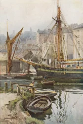 Der Kai in Exeter