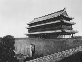 Sianfu, Pei men, Shensi, Hauptturm des Nordtors