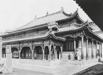 Wu tai shan, Hien tung sze, Shansi, Große Gebetshalle
