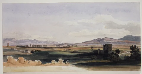 Römische Campagna und das Albaner Gebirge
