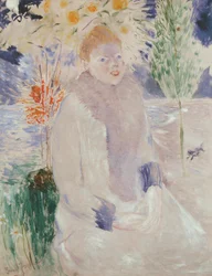 Porträt einer Dame, ca. 1890-1900